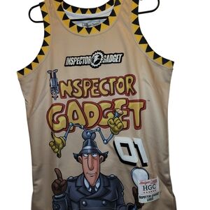 Inspector Gadget Men's Jersey - Cream and Black